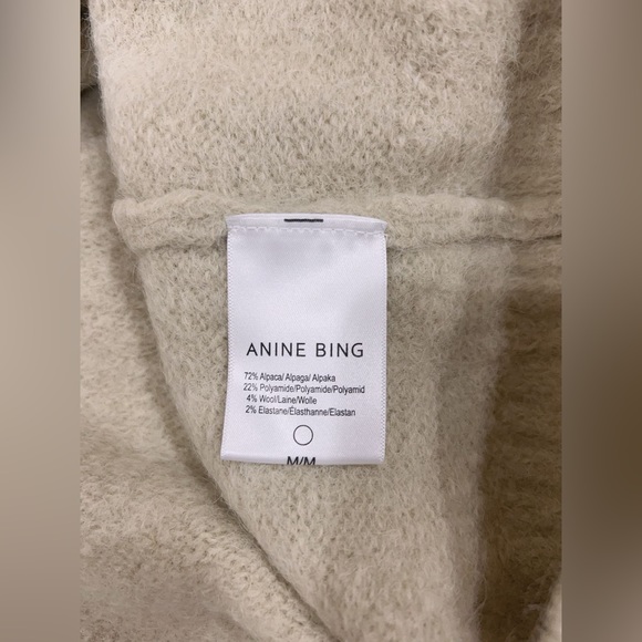 NWT Anine Bing Denver Alpaca-Blend Turtleneck Sweater - Picture 11 of 11